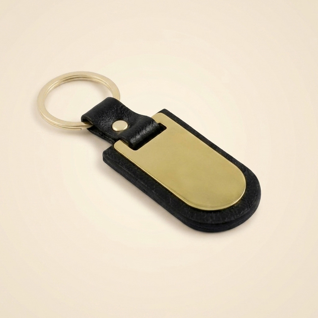 جاکلیدی چرمی مشکی طلایی یو شکل کد KL-116 - تصویر 1 جاکلیدی چرمی مشکی طلایی یو شکل کد KL-116 - تصویر 1